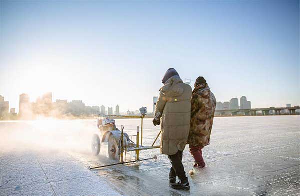 哈爾濱冬季(jì)采冰 采冰工具